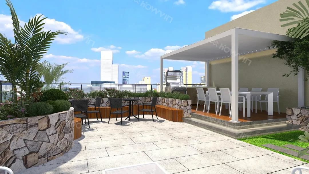 pergola with louvred roof