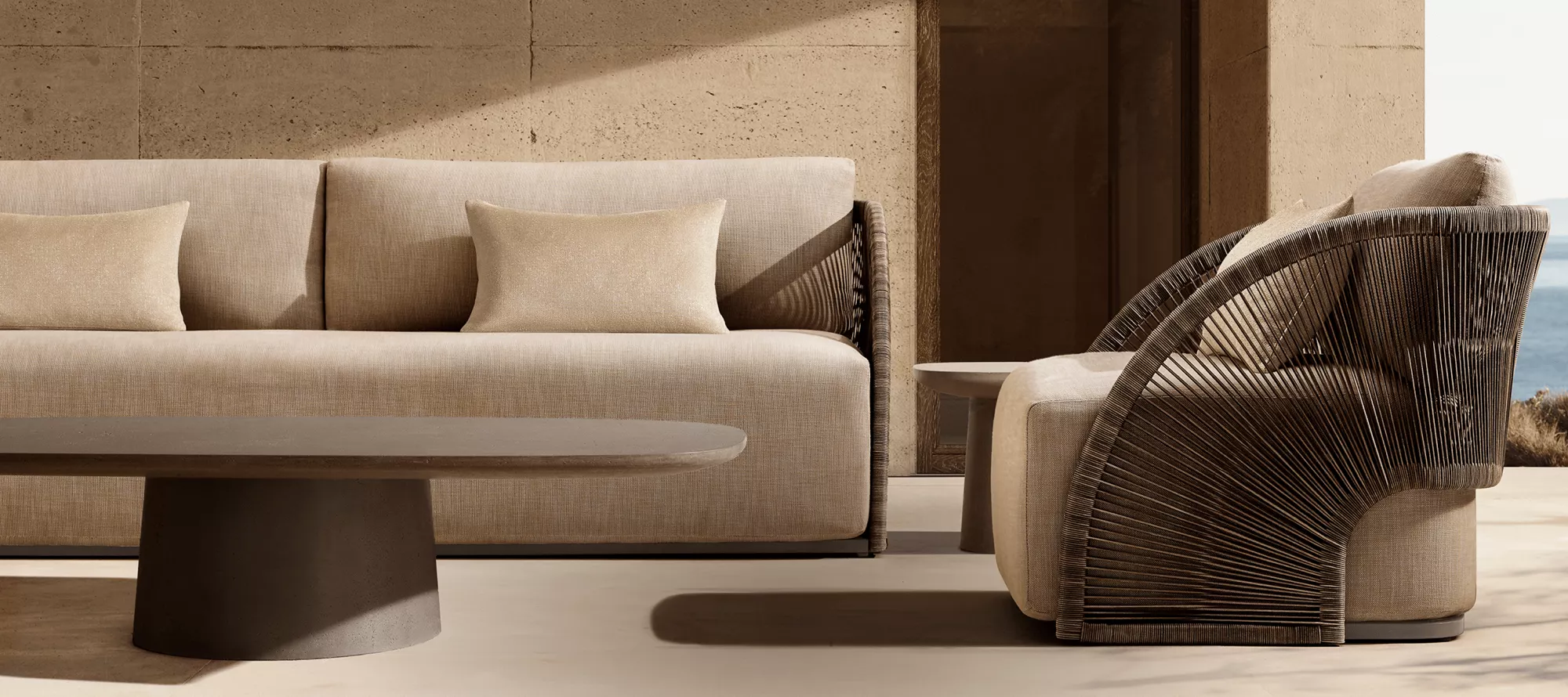 Elegante set di mobili da esterno Pavona|Howvin Lusso