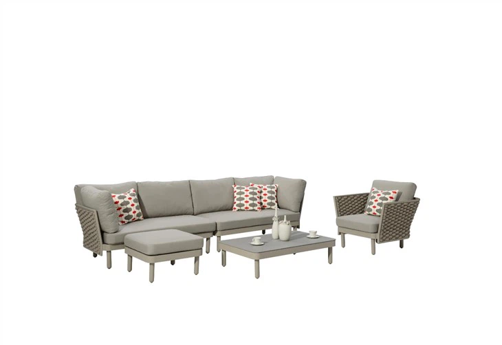 Outdoor Patio Garden Strap Sofa Sets