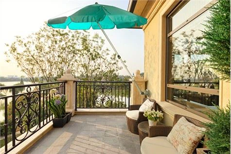 Ombrellone multifunzione Howvin Outdoot Baclony Patio Garden Water Proof Umbrella